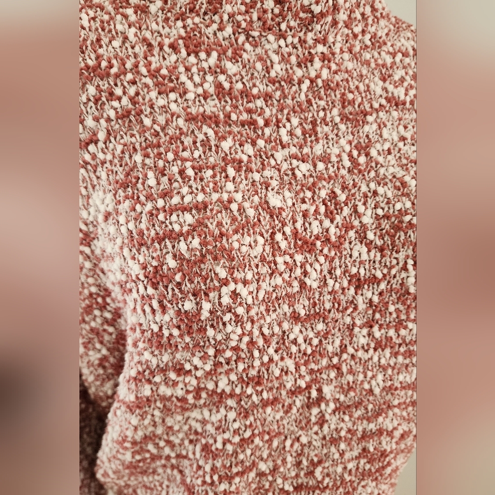 NWOT Blush & Bloom Chenille Knit Cropped Sweater Casual Marshmallow Size XS - Picture 5 of 5